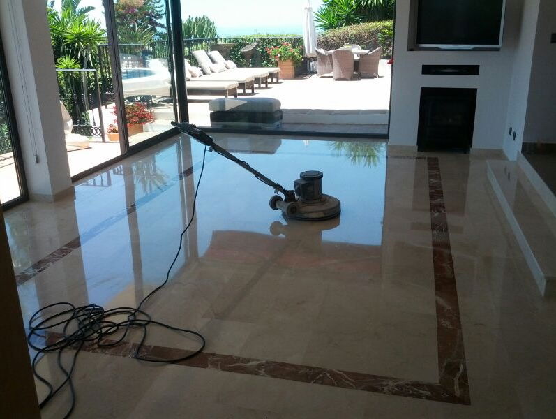 Marble Floor Polishing Spain in Marbella